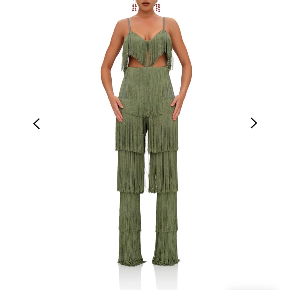 ISO Andrea Iyamah Obi Bralette top and pants size L or XL